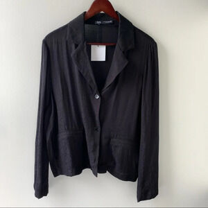 Zara Black light jacket size  M